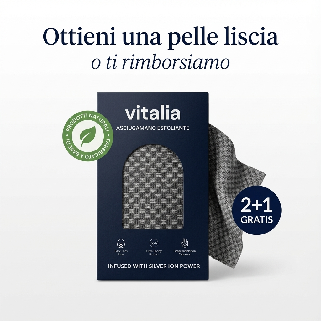Asciugamano esfoliante per la doccia Vitalia