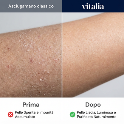 Asciugamano esfoliante per la doccia Vitalia